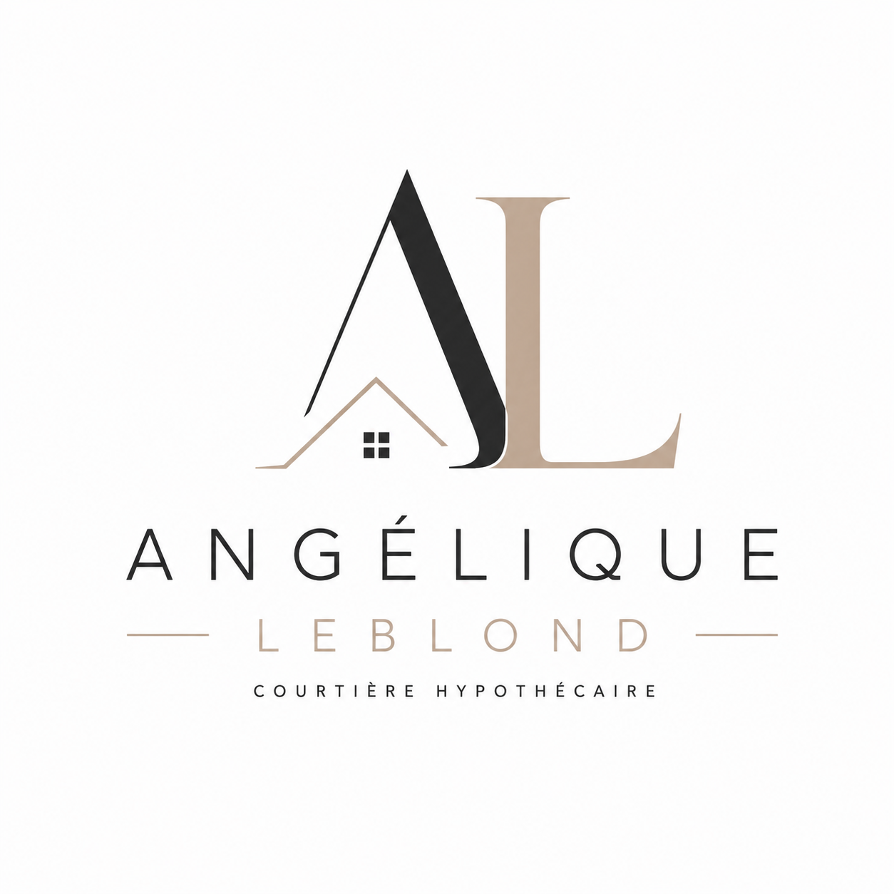 Logo officiel Angélique Leblond